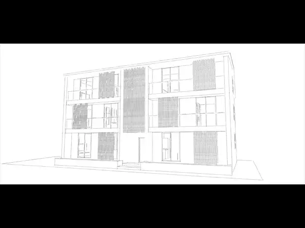 成田東の集合住宅